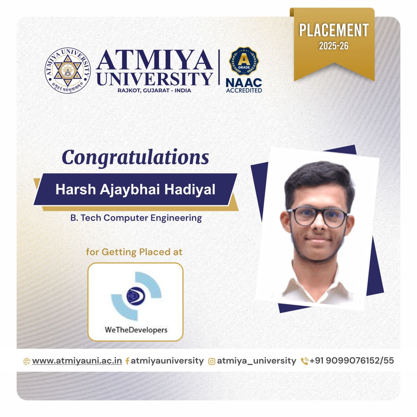 Campus Placement 2025-26